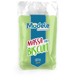 Massa De Biscuit Modele Cor 013 Verde Pistache  90g.