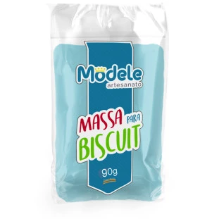 Massa De Biscuit Modele Cor 020 Azul Celeste  90g.