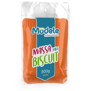 Massa De Biscuit Modele Cor 026 Laranja Néctar 500g.