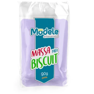 Massa De Biscuit Modele Cor 030 Lilás 90g.