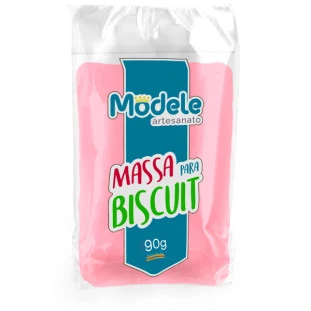 Massa De Biscuit Modele Cor 035 Pink Perolado 90g.