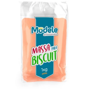 Massa De Biscuit Modele Cor 047 Laranja 1Kg.