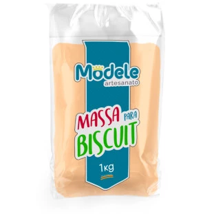 Massa De Biscuit Modele Cor 048 Pessego Escuro 1Kg.