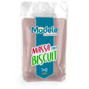 Massa De Biscuit Modele Cor 049 Bege 1Kg.