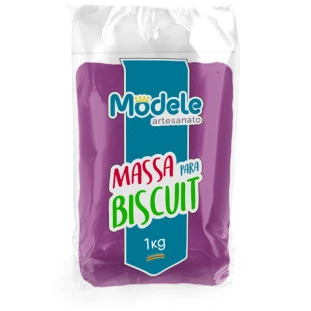 Massa De Biscuit Modele Cor 051 Uva  1Kg.