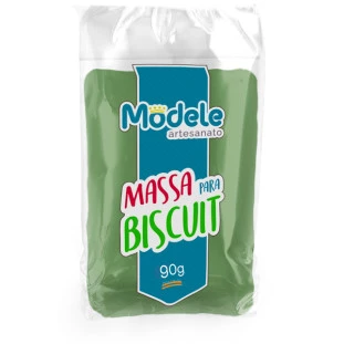 Massa De Biscuit Modele Cor  059 Verde Musgo 90g.